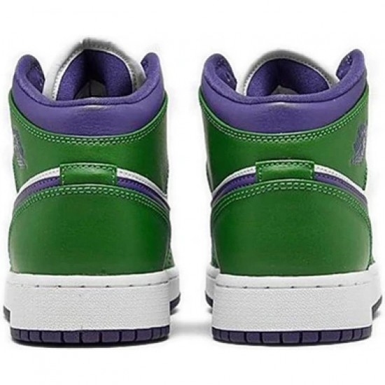 Scarpe Jordan 1 Mid SE Incredible Hulk Donna/Uomo AJ1 554725-300