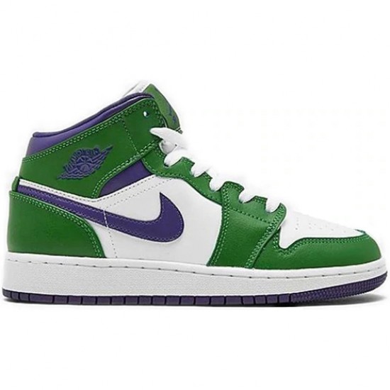 Scarpe Jordan 1 Mid SE Incredible Hulk Donna/Uomo AJ1 554725-300