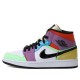 Scarpe Jordan 1 Mid SE Multi-Color Uomo/Donna AJ1 CW1140-100