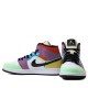 Scarpe Jordan 1 Mid SE Multi-Color Uomo/Donna AJ1 CW1140-100