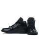 Scarpe Jordan 1 Mid SE Triple Black Patent Uomo AJ1 BQ6472-002