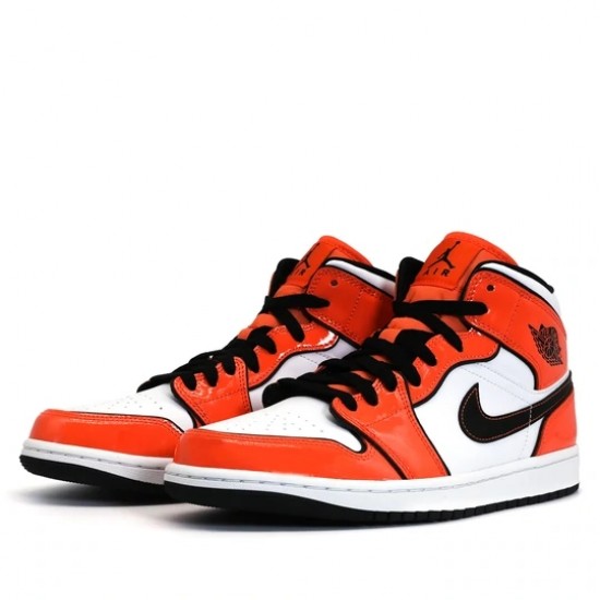 Scarpe Jordan 1 Mid SE Turf Orange Uomo AJ1 DD6834-802