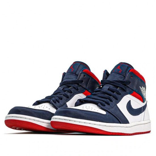 Scarpe Jordan 1 Mid SE "USA" Donna/Uomo AJ1 852542-104