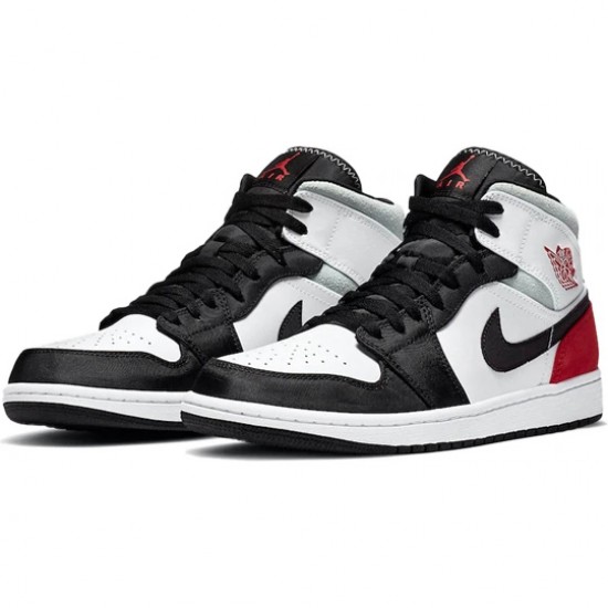 Scarpe Jordan 1 Mid SE Union Black Toe Uomo/Donna AJ1 852542-100