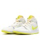 Scarpe Jordan 1 Mid SE "Voltage Yellow" Donna/Uomo AJ1 DB2822-107