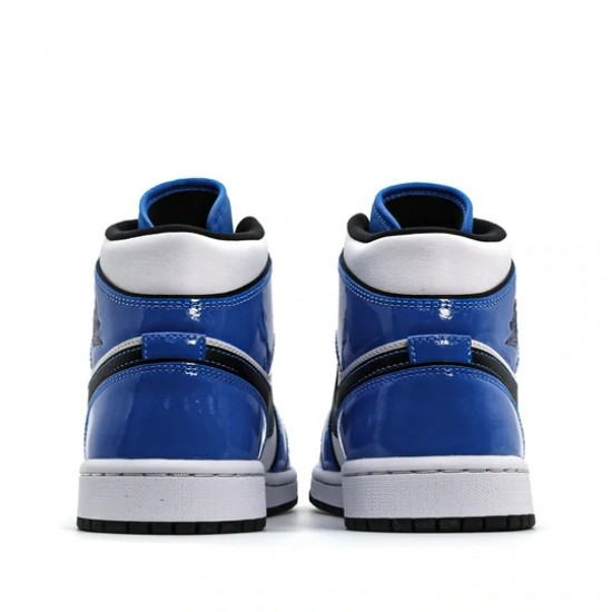 Scarpe Jordan 1 Mid Signal Blue Donna/Uomo AJ1 DD6834-402