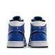 Scarpe Jordan 1 Mid Signal Blue Donna/Uomo AJ1 DD6834-402