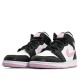 Scarpe Jordan 1 Mid White Black Light Arctic Pink Uomo/Donna AJ1 555112-103