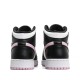 Scarpe Jordan 1 Mid White Black Light Arctic Pink Uomo/Donna AJ1 555112-103