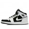 Scarpe Jordan 1 Mid "White Black" Donna/Uomo AJ1 554725-113