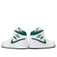 Scarpe Jordan 1 Mid White Mystic Green Donna/Uomo AJ1 CD6759-103