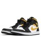 Scarpe Jordan 1 Mid White Pollen Black Donna/Uomo AJ1 554724-177