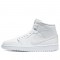 Scarpe Jordan 1 Mid "White Snakeskin" Donna/Uomo AJ1 BQ6472-110