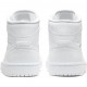 Scarpe Jordan 1 Mid White Snakeskin Donna/Uomo AJ1 BQ6472-110