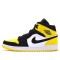 Scarpe Jordan 1 Mid "Yellow Toe Black" Donna/Uomo AJ1 852542-071