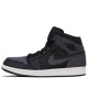 Scarpe Jordan 1 Retro Mid Black Dark Grey Uomo/Donna AJ1 554724-041