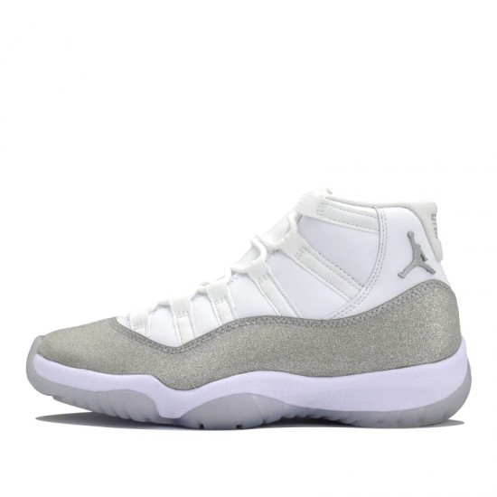 Scarpe Jordan 11 Retro White Metallic Silver Uomo/Donna AJ11 AR0715-100