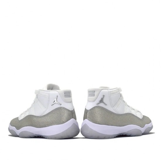 Scarpe Jordan 11 Retro White Metallic Silver Uomo/Donna AJ11 AR0715-100