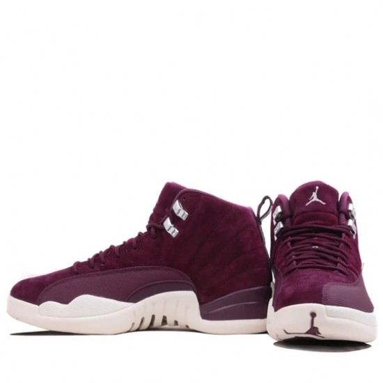 Scarpe Jordan XII Retro Bordeaux Donna/Uomo AJ12 130690-617