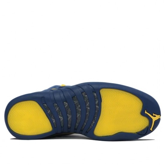 Scarpe Jordan XII Retro Michigan Uomo AJ12 BQ3180-407