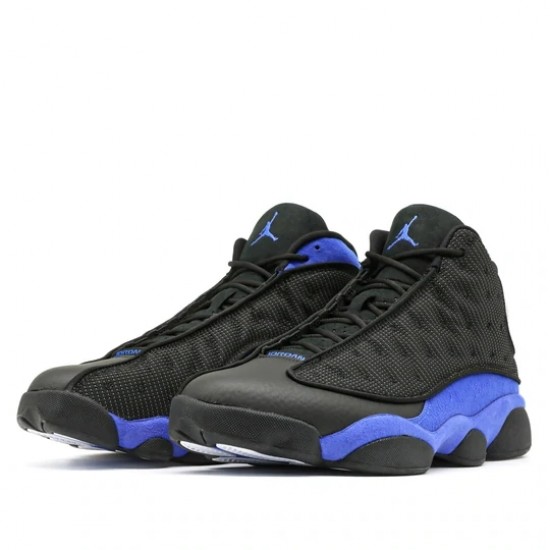 Scarpe Jordan XIII Retro Black Hyper Royal Uomo/Donna AJ13 414571-040