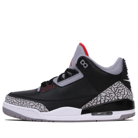 Scarpe Jordan 3 Retro "Black CeUomot" 2018 Uomo AJ3 854262-001