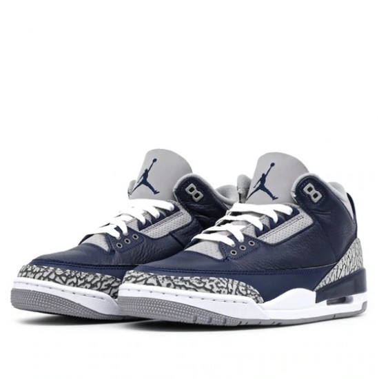 Scarpe Jordan 3 Retro Georgetown 2021 Uomo/Donna AJ3 CT8532-401