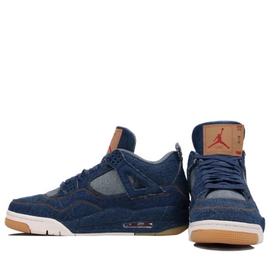 Scarpe Jordan 4 Retro Levis Denim Uomo/Donna AJ4 AO2571-401