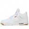 Scarpe Jordan 4 Retro "Levi's White" Uomo/Donna AJ4 AO2571-100