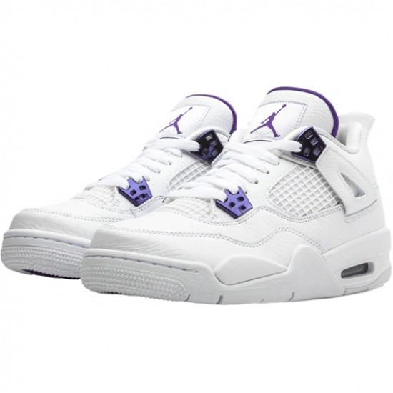 Scarpe Jordan 4 Retro "Purple Metallic" Uomo/Donna AJ4 408452-115