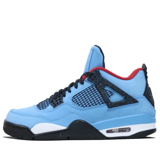 Scarpe Jordan 4 Retro Travis Scott Cactus Jack Uomo AJ4 308497-406