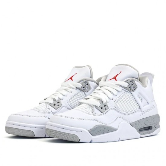 Scarpe Jordan 4 Retro White Oreo 2021 Uomo/Donna AJ4 DJ4699-100