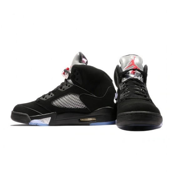 Scarpe Jordan 5 Retro Black Metallic 2016 Uomo AJ5 845035-003