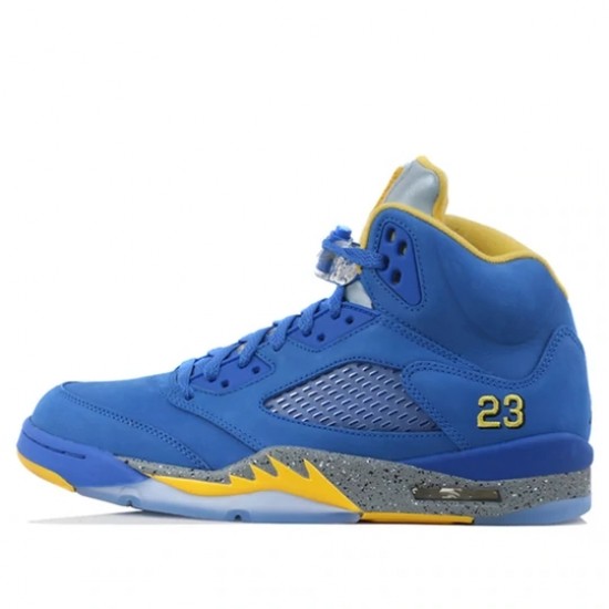 Scarpe Jordan 5 Retro JSP Laney Varsity Royal GS AJ5 CD2720-400