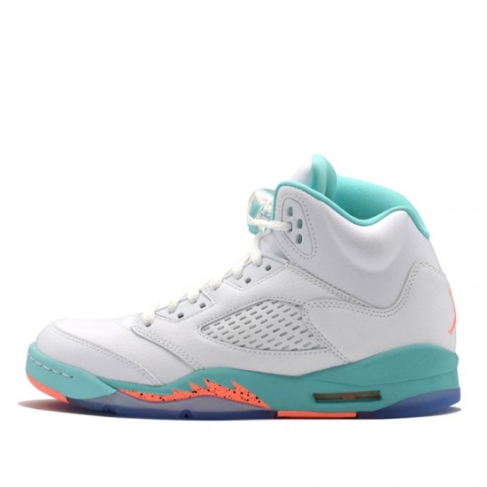 Scarpe Jordan 5 Retro Light Aqua Uomo/Donna AJ5 440892-100