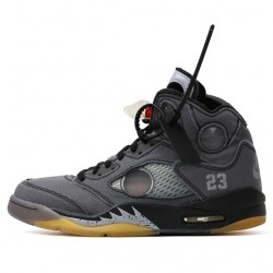 Scarpe Jordan 5 Retro "Off-White Black" Uomo AJ5 CT8480-001