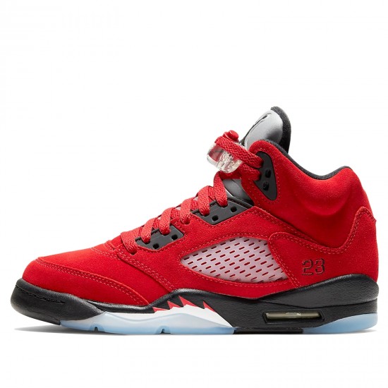 Scarpe Jordan 5 Retro Raging Bull Red 2021 Uomo/Donna AJ5 DD0587-600