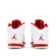 Scarpe Jordan 5 Retro White Pink Red Uomo/Donna AJ5 440892-106