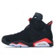 Scarpe Jordan 6 Retro Black Infrared 2019 Uomo/Donna AJ6 384664-060