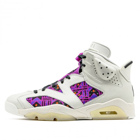 Scarpe Jordan 6 Retro Quai54 Sail Black 2020 Donna/Uomo AJ6 CZ4152-101