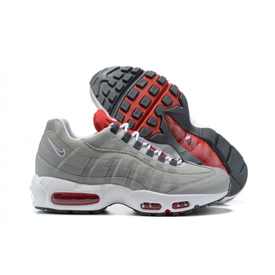 Scarpe Air Max 95 TT Grigio Bianco and Rosso Uomo 