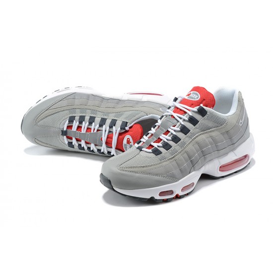 Scarpe Air Max 95 TT Grigio Bianco and Rosso Uomo 