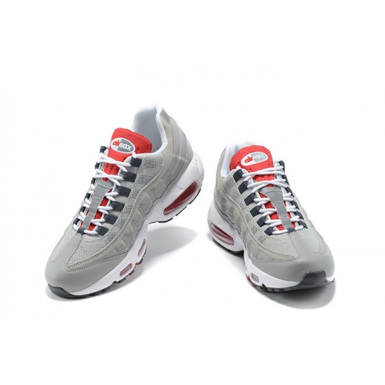 Scarpe Air Max 95 TT Grigio Bianco and Rosso Uomo 