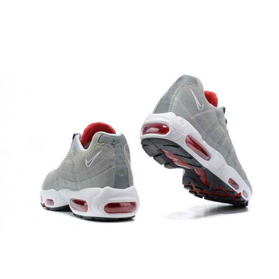 Scarpe Air Max 95 TT Grigio Bianco and Rosso Uomo 