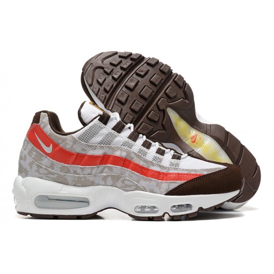 Scarpe Air Max 95 TT Social FC Grigio Rosso DQ9016-001 Uomo