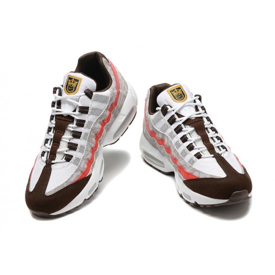 Scarpe Air Max 95 TT Social FC Grigio Rosso DQ9016-001 Uomo