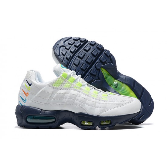 Scarpe Air Max 95 TT Bianco Blu DX1819-100 Uomo