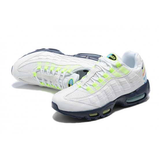 Scarpe Air Max 95 TT Bianco Blu DX1819-100 Uomo