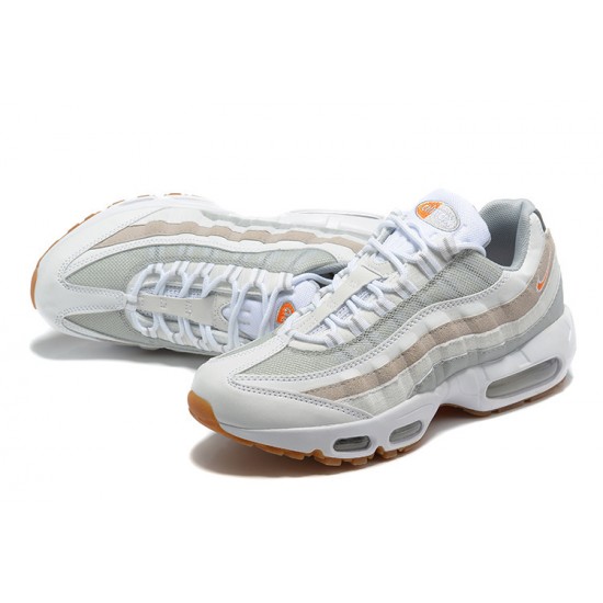 Scarpe Air Max 95 TT Bianco Grigio and Arancia DM0011-100  Uomo