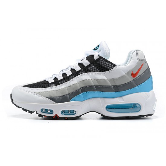 Scarpe Air Max 95 TT Bianco Rosso Nero CV6971-100 Uomo